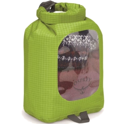 Worek turystyczny Osprey Ultralight Dry Sack Window limonkowy