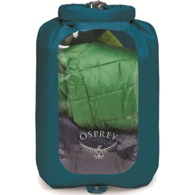 Worek turystyczny Osprey Ultralight Dry Sack Window niebieski