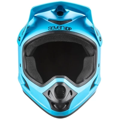 Kask rowerowy Fullface 7iDP M1 Youth błękitny