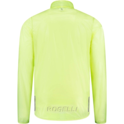 Kurtka rowerowa Rogelli Emergency żółta - 3XL