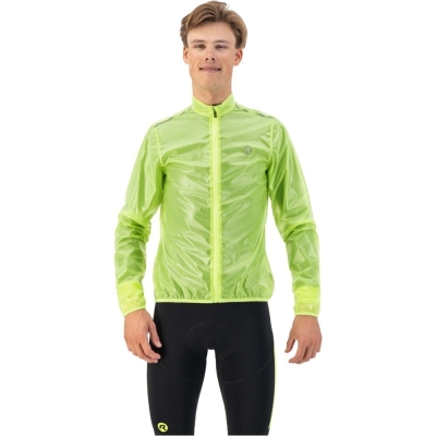 Kurtka rowerowa Rogelli Emergency żółta - 3XL