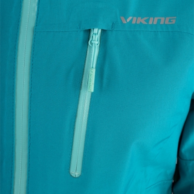 Kurtka damska Viking Trek Pro 2.0 Lady turkusowa