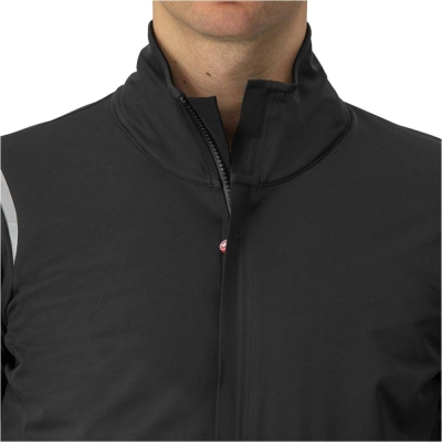 Kurtka rowerowa Castelli Alpha Doppio RoS czarna - XXL