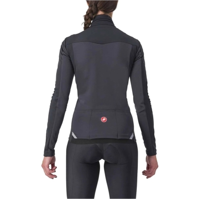 Kurtka rowerowa damska Castelli Transition 2 W czarna - M
