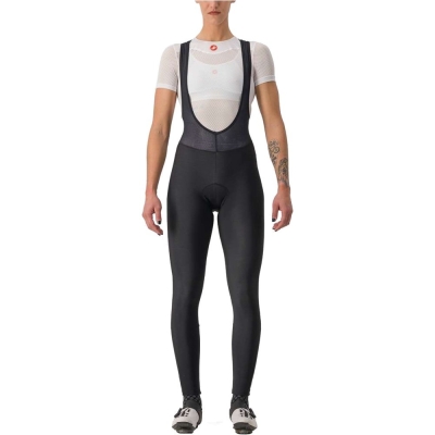 Spodnie rowerowe damskie Castelli Entrata W czarne