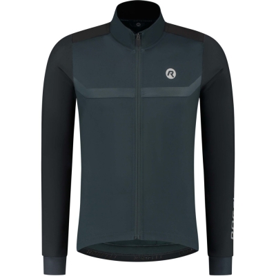 Kurtka rowerowa Rogelli Mono granatowo-czarna