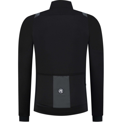Kurtka rowerowa Rogelli Distance czarna - XXL