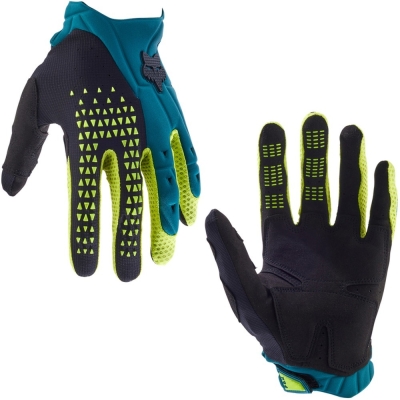 Rękawiczki Fox Pawtector czarno-niebieskie - XL