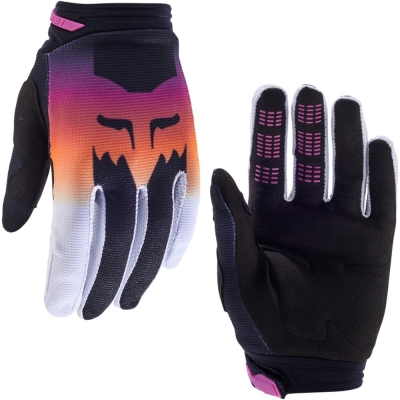 Rękawiczki damskie Fox Lady 180 Flora czarno-różowe - M