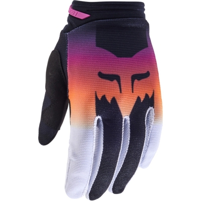 Rękawiczki damskie Fox Lady 180 Flora czarno-różowe - M