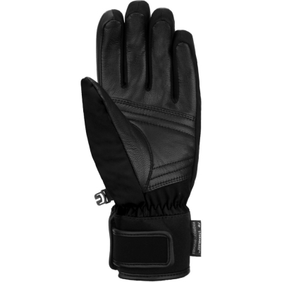 Rękawice narciarskie damskie Reusch Tessa Stormbloxx czarno-złote - 6.5