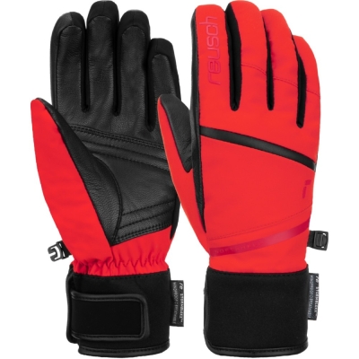 Rękawice narciarskie damskie Reusch Tessa Stormbloxx czerwone - 6.5
