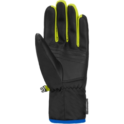 Rękawice narciarskie dziecięce Reusch Duke R-TEX XT Junior czarno-niebieskie