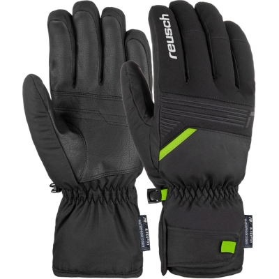 Rękawice narciarskie Reusch Bradley R-TEX XT czarno-zielone