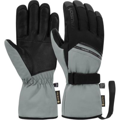 Rękawice narciarskie Reusch Morris Gore-Tex szaro-czarne
