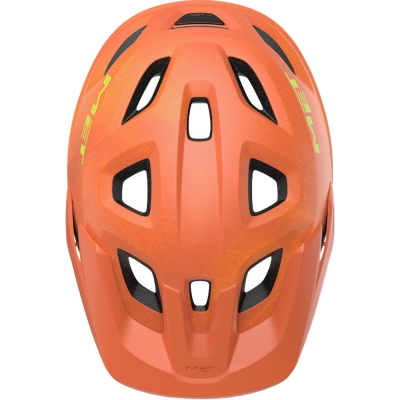 Kask rowerowy MET Eldar MIPS pomarańczowy