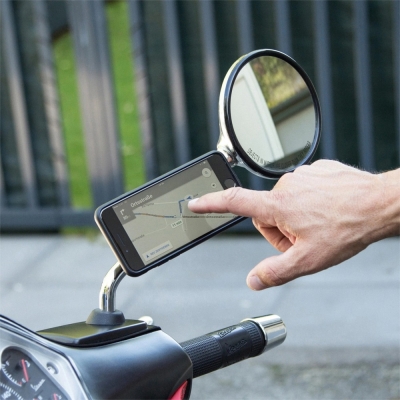 Uchwyt na telefon do lusterka SP Connect Mirror Moto Mount
