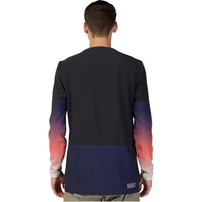 Koszulka rowerowa z długim rękawem Fox Defend Thermal Lunar czarna - L