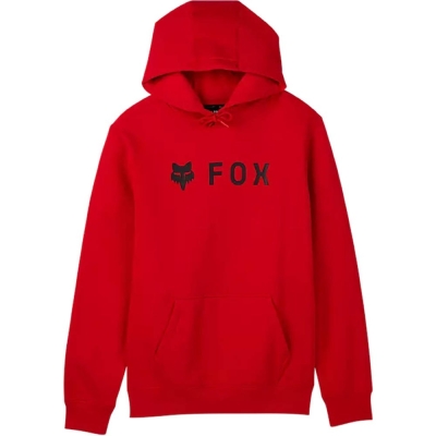 Bluza Fox Absolute z kapturem czerwona - L