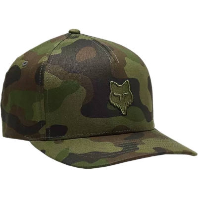 Czapka z daszkiem Fox Head Flexfit zielona - L/XL