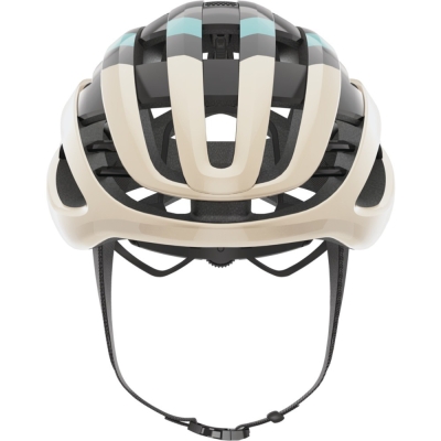 Kask rowerowy Abus AirBreaker białozłoty