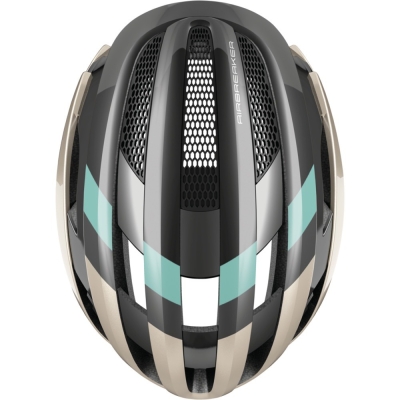 Kask rowerowy Abus AirBreaker białozłoty