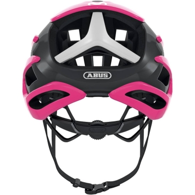 Kask rowerowy Abus AirBreaker Movistar różowy
