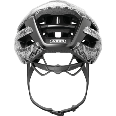 Kask rowerowy Abus PowerDome czarno-biały