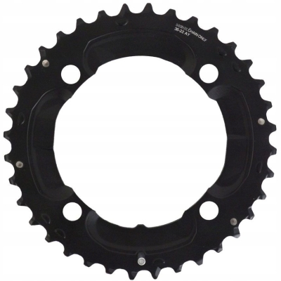 Tarcza mechanizmu korbowego Shimano Deore FC-M617 - 38T