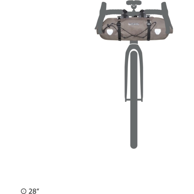 Torba na kierownicę Ortlieb Handlebar Pack beżowa