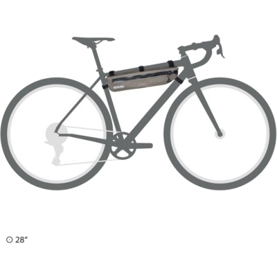 Torba pod ramę Ortlieb Frame Pack TopTube beżowa