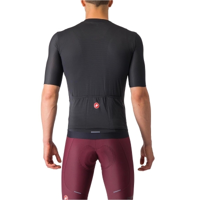 Koszulka rowerowa Castelli Espresso czarna - XXL