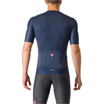 Koszulka rowerowa Castelli Espresso granatowa - XXL