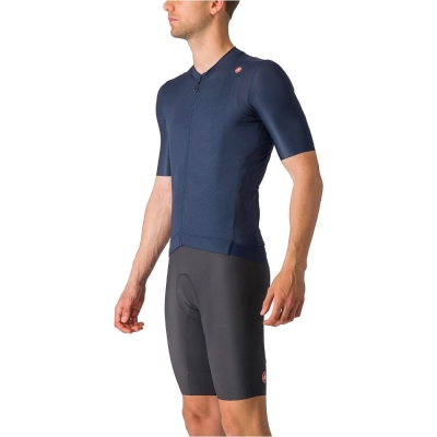 Koszulka rowerowa Castelli Espresso granatowa - XXL