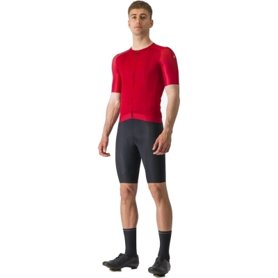 Koszulka rowerowa Castelli Aero Race 7.0 czerwona