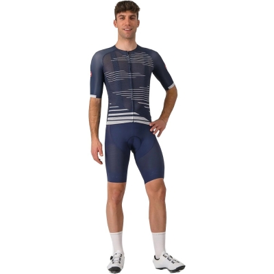 Koszulka rowerowa Castelli Climber's 4.0 granatowa