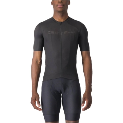 Koszulka rowerowa Castelli Prologo Lite czarna - L