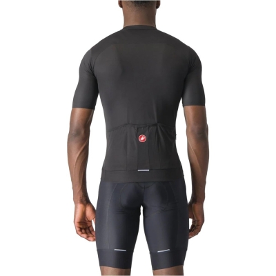 Koszulka rowerowa Castelli Prologo Lite czarna - L