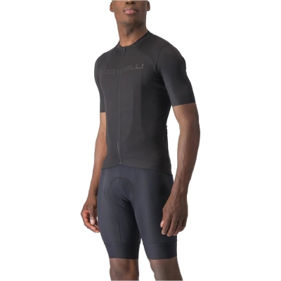 Koszulka rowerowa Castelli Prologo Lite czarna - L