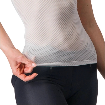 Podkoszulek damski bez rękawów Castelli Pro Mesh W biały - S