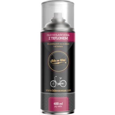 Olej do łańcucha Bike on Wax z PTFE (aerozol)