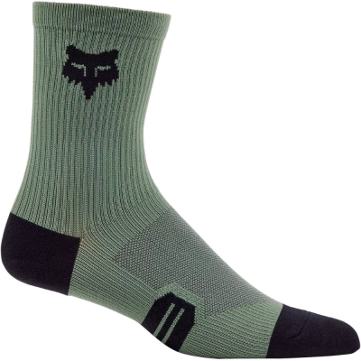 Skarpetki Fox 6 Ranger szaro-zielone - L/XL