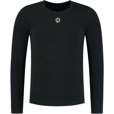 Podkoszulek z długim rękawem Rogelli Merino czarny - XXL/3XL