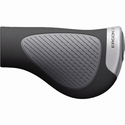 Gripy Ergon GP1 Evo Single Twist Shift czarno-szare