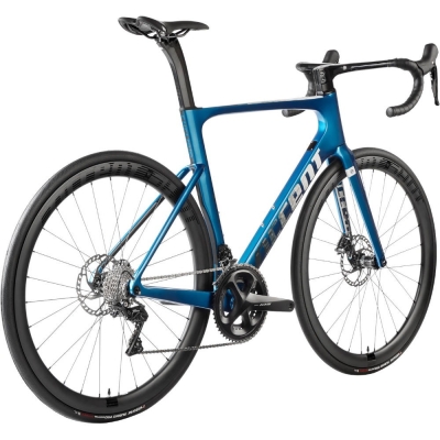 Rower szosowy Accent Cyclone Disc 105 niebieski - 52cm