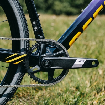 Rower gravel Accent CX-One Carbon Apex AXS fioletowo-czarny