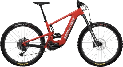 Rower elektryczny Santa Cruz Heckler 9 Carbon C 29 S gloss heirloom red