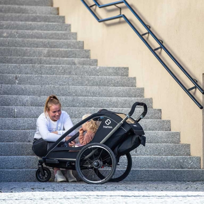 Przyczepka dziecięca Hamax Breeze One czarna