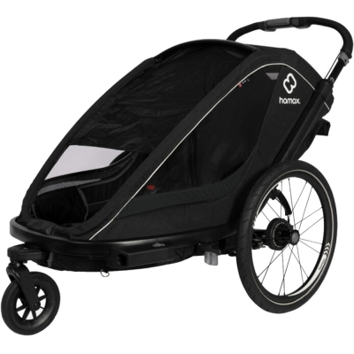 Przyczepka dziecięca Hamax Breeze Twin czarna