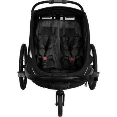 Przyczepka dziecięca Hamax Breeze Twin czarna